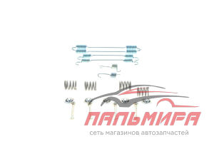 РЕМКОМПЛЕКТ ТОРМОЗНЫХ КОЛОДОК ЗАДНИХ RENAULT DUSTER 1.6/2.0/1.5DCI 11