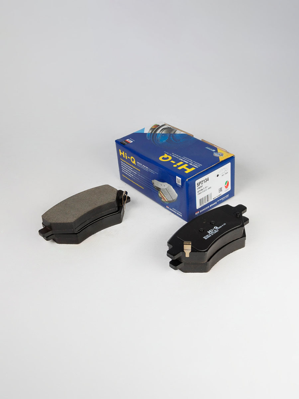 (!!!) КОЛОДКИ ТОРМОЗНЫЕ ПЕРЕДНИЕ SP2134