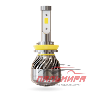 ЛАМПА СВЕТОДИОДНАЯ H11 30 ВТ 12-24В 2600LM 6500K "AVS" LUMOS (2 ШТ.)