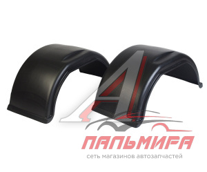 КРЫЛО ЗАДНЕЕ для а/м ГАЗ-3302 ДЛЯ БОРТОВОЙ (ДВУСКАТНОЕ) ПЛАСТИК