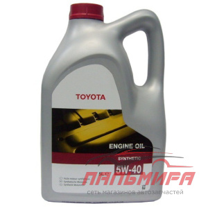 МАСЛО МОТОРНОЕ "TOYOTA " 5W/40 (5Л. СИН.)