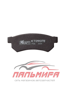 КОЛОДКИ ТОРМОЗНЫЕ ЗАДНИЕ CHEVROLET LACETTI KT091378