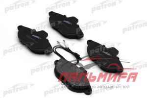Колодки тормозные дисковые передние, комплект PBP1002