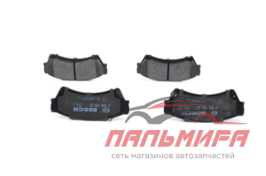 КОЛОДКИ ТОРМОЗНЫЕ ДИСКОВЫЕ ПЕРЕДНИЕ "MAZDA 6"