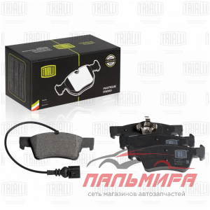 КОЛОДКИ ТОРМОЗНЫЕ ЗАДНИЕ VW TRANSPORTER (03-) (PF 1813) TRIALLI