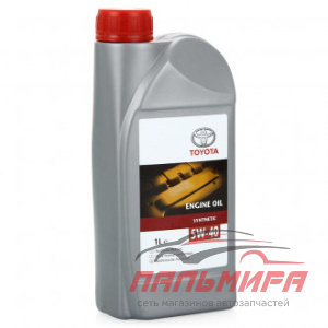 МАСЛО МОТОРНОЕ "TOYOTA MOTOR OIL" 5W/40 SM/SN (0.946Л. СИН.)