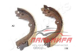 (!!!) КОЛОДКИ ТОРМОЗНЫЕ БАРАБАННЫЕ NISSAN