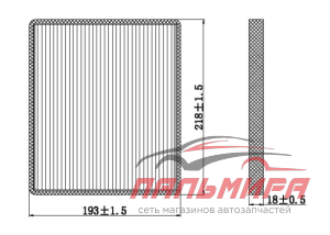 CRV55238 Фильтр для а/м Lifan X60 (12-)/Solano (08-)/Geely Emgrand (12-) (салон.) (CRV55238) *CARVIL
