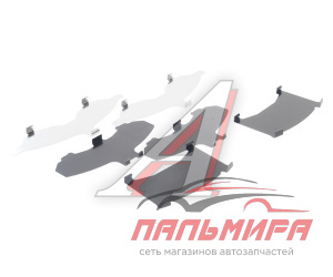 ПЛАСТИНЫ ПЕРЕДНИХ ТОРМОЗОВ,НАБОР CW6W