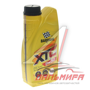 МАСЛО МОТОРНОЕ "BARDAHL" XTC 5W30 12PZ КРА 1Л 36311