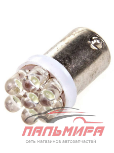 ЛАМПА T8,5 (Т4W) 24V "SKYWAY" (7LED ДИОДОВ, BA9S. 1-КОНТ. БЕЛАЯ)