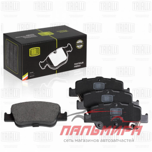 КОЛОДКИ ТОРМОЗНЫЕ ЗАДНИЕ TOYOTA COROLLA (E150,E180) 06-, AURIS 07-