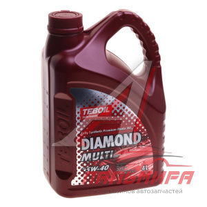 МАСЛО МОТОРНОЕ "TEBOIL" DIAMOND MULTI 5W/40 SN/SN+ A3/B4 (4Л, СИНТ)