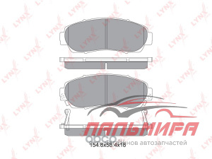 КОЛОДКИ ТОРМОЗНЫЕ ПЕРЕДНИЕ HONDA CR-V III 2.0 07 LYNX BD3435