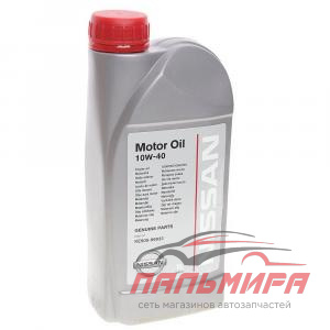 МАСЛО МОТОРНОЕ "NISSAN" 10W40 A3/B4 (1Л. СИН.)