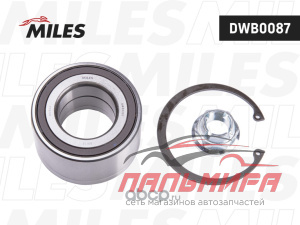 DWB0087 Подшипник ступицы передний RENAULT FLUENCE/MEGANE III/DUSTER 08- (SKF VKBA 6682) DWB0087 *MI