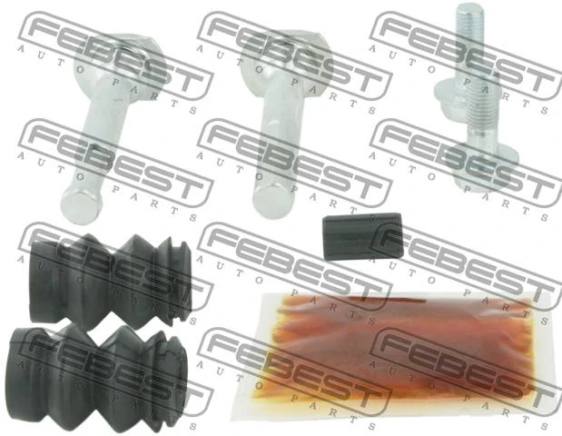 (!!!) РЕМКОМПЛЕКТ СУППОРТА ТОРМОЗНОГО ПЕРЕД TOYOTA COROLLA CE120/NZE12 ZZE12 2000-2008