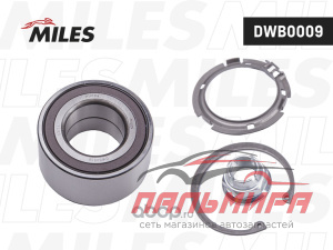 ПОДШИПНИК СТУП.RENAULT LOGAN I/SANDERO/NISSAN NOTE 07- ПЕР. +ABS DWB0009 MILES