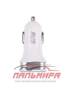 АВТОМОБИЛЬНОЕ ЗАРЯДНОЕ УСТРОЙСТВО USB AVS 2 ПОРТА UC-323 (3,6А)