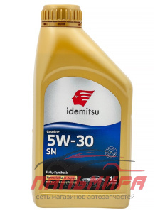 МАСЛО МОТОРНОЕ "IDEMITSU" 5W/30 GASOLINE F-S SN/GF-5 (1Л) ПЛАСТИК