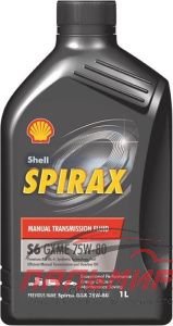 МАСЛО ТРАНСМИССИОННОЕ "SHELL SPIRAX S6 GXME" SAE 75W/80  (1Л.СИН.)