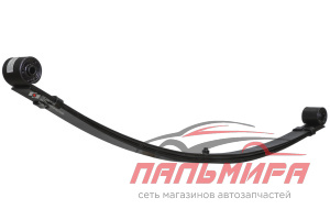 РЕССОРА ЗАДНЯЯ (2 ЛИСТА) С ШАРНИРАМИ для а/м ГАЗ-3302 /ЧУСОВОЙ/