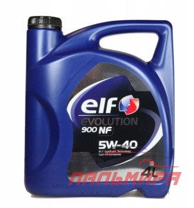 МАСЛО МОТОРНОЕ "ELF EVOLUTION 900 NF" 5W/40 (4Л. СИН.)