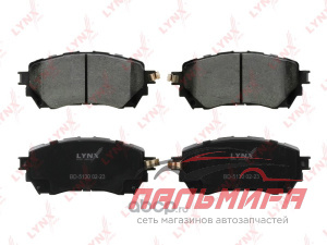 КОЛОДКИ ТОРМОЗНЫЕ ДИСКОВЫЕ ПЕРЕДНИЕ BD-5130