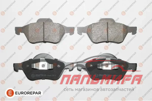 КОЛОДКИ ТОРМОЗНЫЕ ДИСКОВЫЕ ПЕРЕД EUROREPAR