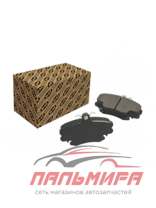 Колодки тормозные дисковые передние без ABS BM FD2885