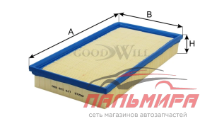 ФИЛЬТР ВОЗДУШНЫЙ AUDI, VW, SKODA, SEAT AG2121