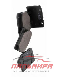 КОЛОДКИ ПЕРЕДНИЕ ТОРМОЗНЫЕ SP1202