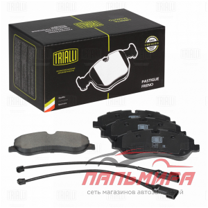 КОЛОДКИ ДИСКОВЫЕ ПЕPЕДНИЕ FORD TRANSIT 12- TRIALLI PF1045