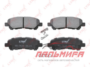 Колодки тормозные дисковые задние LYNXauto BD-7620