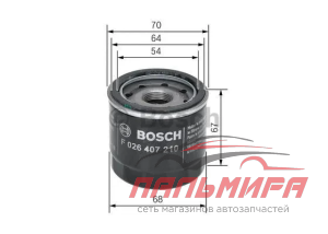 ФИЛЬТР МАСЛЯНЫЙ F026407210	