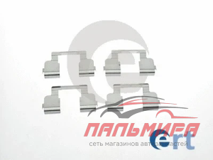(!!!) КОМПЛЕКТ МОНТАЖНЫЙ ТОРМОЗНЫХ КОЛОДОК ERT 420042 RENAULT LOGAN