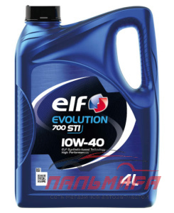 МАСЛО МОТОРНОЕ "ELF EVOLUTION 700 STI" 10W-40 (4Л. П/СИН.)