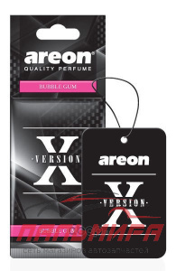 ОСВЕЖИТЕЛЬ "AREON" X-VERSION БАБЛ ГАМ (КАРТОН)