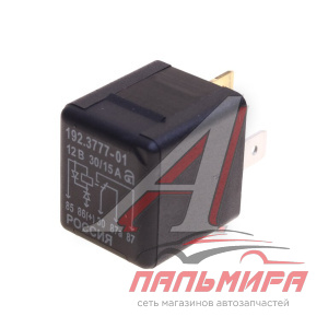 РЕЛЕ ЭЛЕКТРОМАГНИТНОЕ 12V 5-ТИ КОНТАКТНОЕ 30/15А ПЕРЕКЛЮЧ. С РЕЗИСТОРОМ