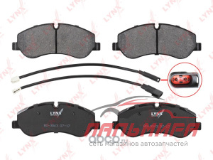 КОЛОДКИ ТОРМОЗНЫЕ ПЕРЕДНИЕ BD-3043