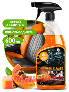110536 ОЧИСТИТЕЛЬ САЛОНА "UNIVERSAL СLEANER" ПАПАЙЯ (ФЛАКОН 600 МЛ) GRASS/6 ШТ