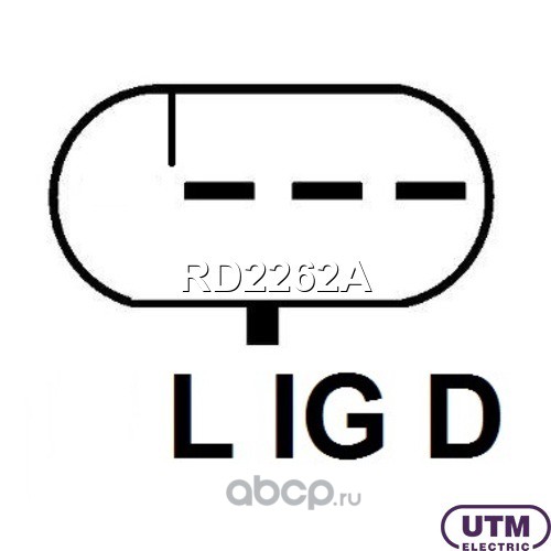 (!!!) Регулятор генератора RD2262A UTM
