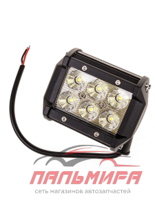 ФАРА ПРОТИВОТУМАННАЯ 12/24 B OFF-ROAD 18W, 6 ДИОДОВ БЛИЖНИЙ СВЕТ 6000К 93х70ММ "SKYWAY"