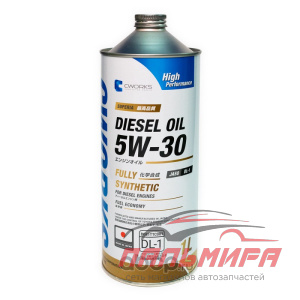 МАСЛО МОТОРНОЕ "CWORKS" SUPERIA CWORKS DIESEL OIL 5W30 DL-1 (1Л)
