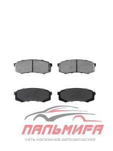 Колодки торм. диск. задн. TOYOTA Land Cruiser(J70/80/90/120)/Prado(150) / LYNXauto
