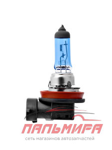 ЛАМПА H11 12V 55W PGJ19-2 "МАЯК" УЛЬТРА SUPER WHITE +30% 2 ШТ