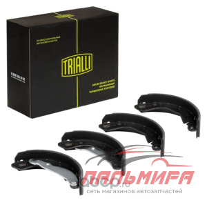 КОЛОДКИ ТОРМОЗНЫЕ ЗАДНИЕ БАРАБАННЫЕ DAEWOO NEXIA 200X46 TRIALLI GF0540