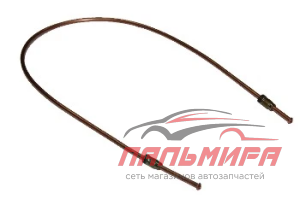 ТРУБКА ТОРМОЗНАЯ К ПРАВОМУ ЗАДНЕМУ ТОРМОЗУ для а/м ГАЗ-3302  ОТ ТРОЙНИКА К ТОРМОЗУ (МЕДЬ)