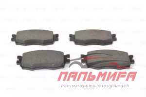 КОЛОДКИ ТОРМОЗНЫЕ ДИСКОВЫЕ, КОМПЛЕКТ 0986494139
