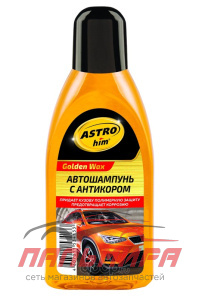 АВТОШАМПУНЬ "АСТРОХИМ" С АНТИКОРОМ (500 МЛ.) АС-306